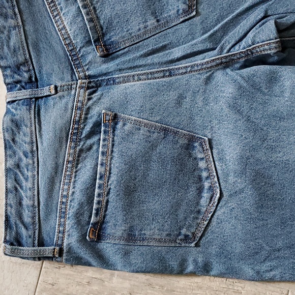 Old Navy Wide Leg Extra High Rise Size 4 Petite Women's Ankle Jeans 100% Cotton - Picture 11 of 11